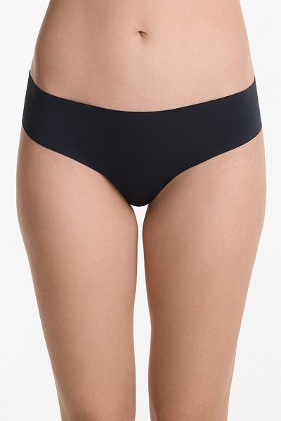 Oysho 5 invisible polyamide blend cheeky Brazilian briefs