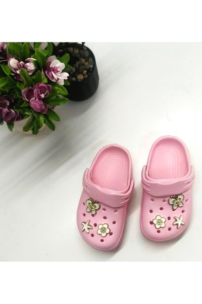 NETSHOES Beach Pool School Nursery Figure Detailed Summer Baby Girl Kids Slippers