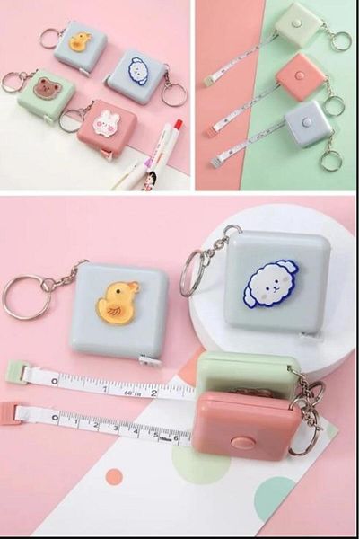 Hayveys home 150cm Cute Sticker Key Bag - Tape Measure Size
