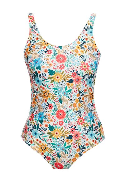 SAILOR moda Costum de baie fără spate cu model