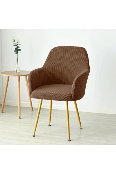 Choice غطاء كرسي قهوة من الصوف القطبي عالي الجودة، غطاء كرسي طعام من الإسباند...