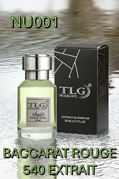 TLG Nu001e050 Baccarat Rouge 540 Niche Extrait Unisex Parfum, 50 ml