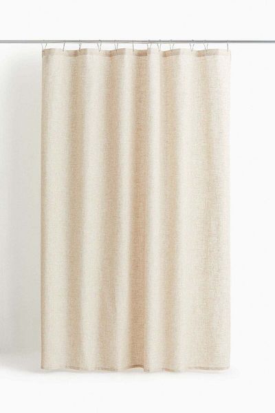 H&M Linen-blend shower curtain