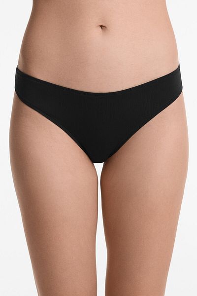 Oysho 3 cotton blend classic briefs