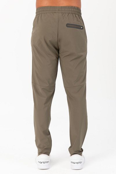MARATON Regular Men's Skinny Leg Light Khaki Sweatpants 22228