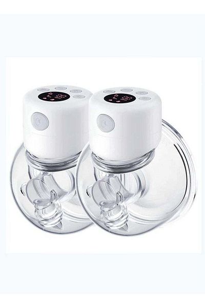COOYA Wearable Breast Pump,Electric Portable with 2 Mode&9 Levels,Wireless Breast Pump Hand Free,2 Pack