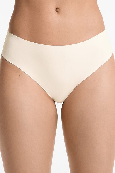 Oysho 5 invisible polyamide blend classic bikini briefs