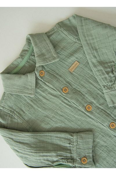 kitikate Green Organic Puka Shirt