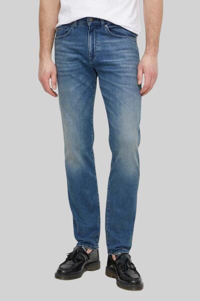 BOSS Re Maine Erkek Jean Pantolon Mavi