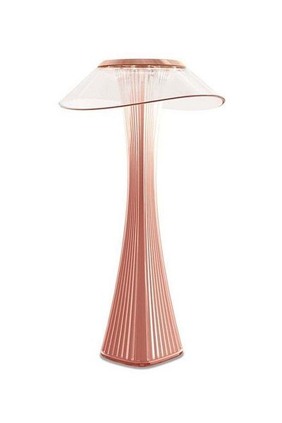 COOYA Portable LED Lamp, USB Rechargeable, Cordless, 3 Color Touch Control, for Room Decor(Gold)