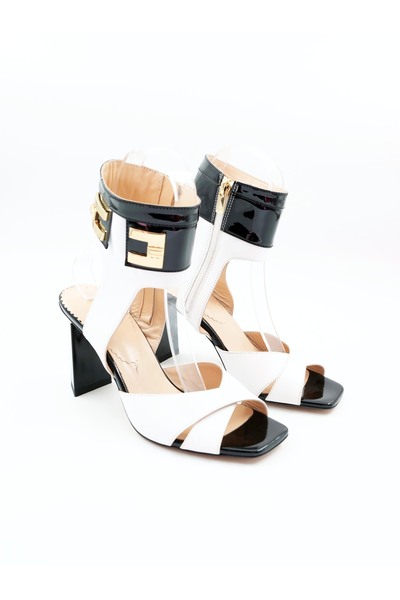 Tenau Дамски обувки с висок ток от естествена кожа