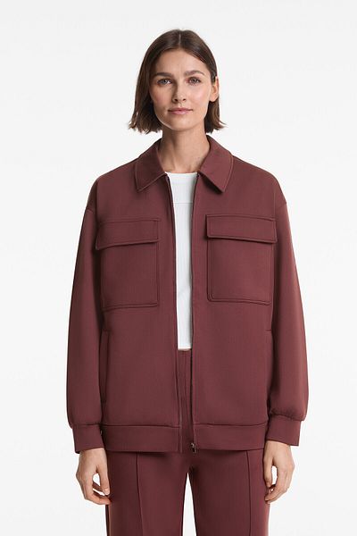 Oysho Neoprene-effect jacket