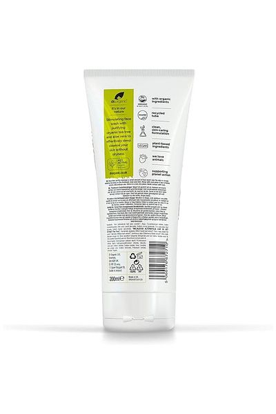 Dr. Organic Dr Organic Tea Tree Cleansing Face Wash, 200ml
