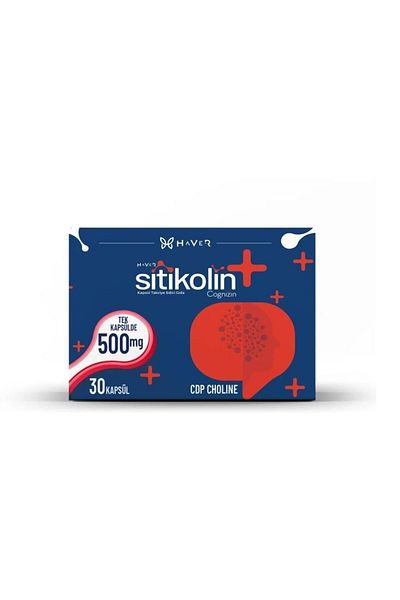 Haver Sitikolin Cognizin 500 Mg 30 Capsules