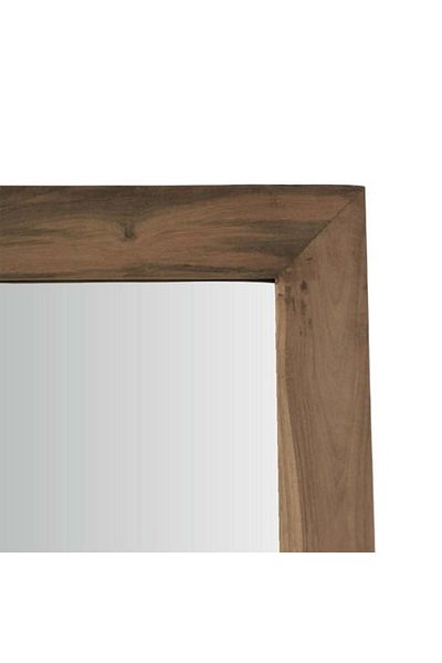 BM GİFT DESİGN Wall mirror, recycled teak frame, 100x70 cm