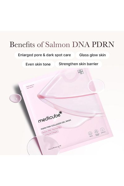 Medicube Pink Collagen Jelly Gel Mask, Overnight Face Mask, 28g, 1 Unit