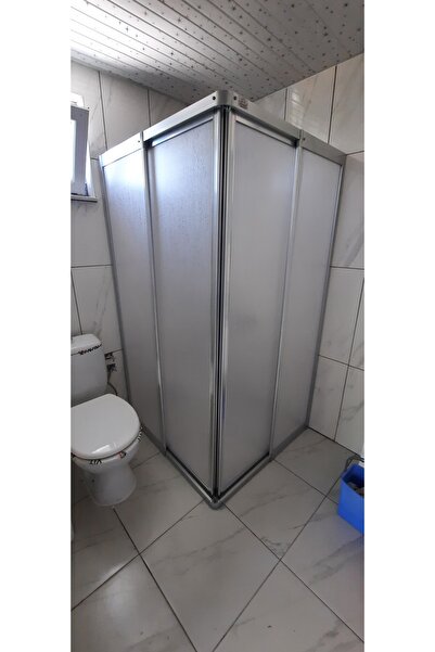 shop 70cm x 100cm parlak profil mika köşeden girişiliş duşakabin