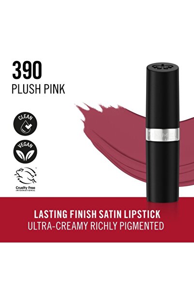 Rimmel Rimmel Lasting Finish Bullets Satin Lipstick 390 Plush Pink