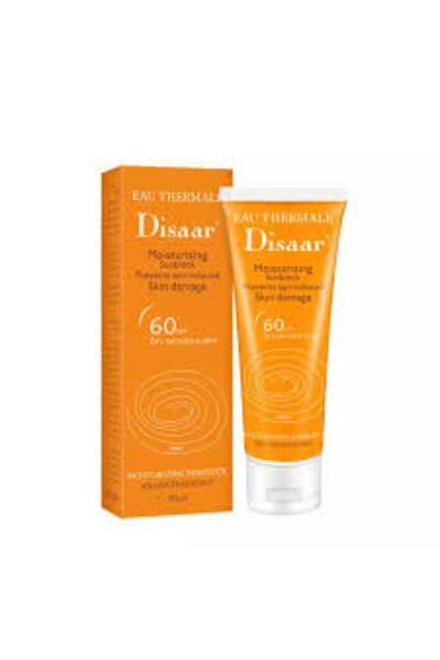Disaar كريم مرطب واقي من الشمس بعامل حماية 60 من ديسار 80مل