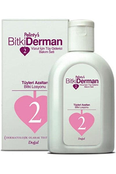 BitkiDerman Vücut İçin Tüyleri Azaltan Bitki Losyonu