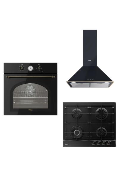 Teka Country Antrasit Ankastre Set (HAK 627 R AT-Dos 60.2 AT-GSC 64320 RBC AT)