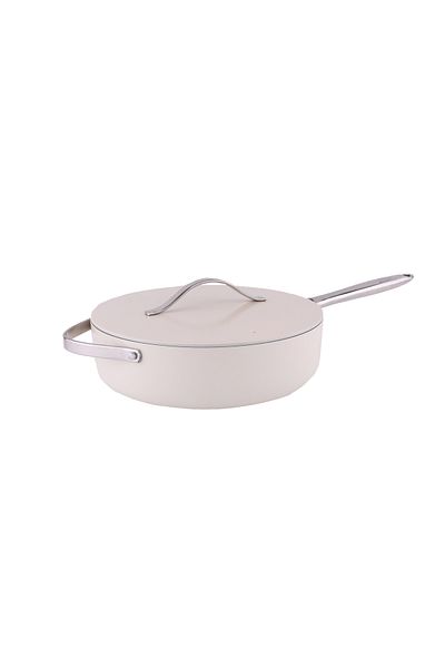 Zilan Zilan ZLN0880 high frying pan with lid made of 5 layers of material, stainless steel handle, 28 cm