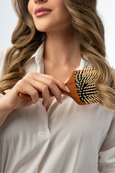 Vepa Prestige Saç Fırçası 262 - Ahşap, Isıya Dayanıklı, Rahat Açma, Lux Seri, Profeyonel Kullanım