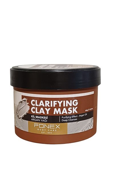 Fonex Purifying & Moisturizing Clay Face Mask with Argan Oil 350 Gr
