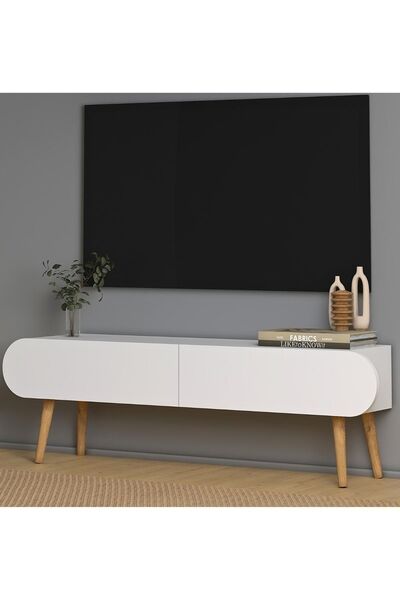 Monte Sehpa Lotus Tv Stand White