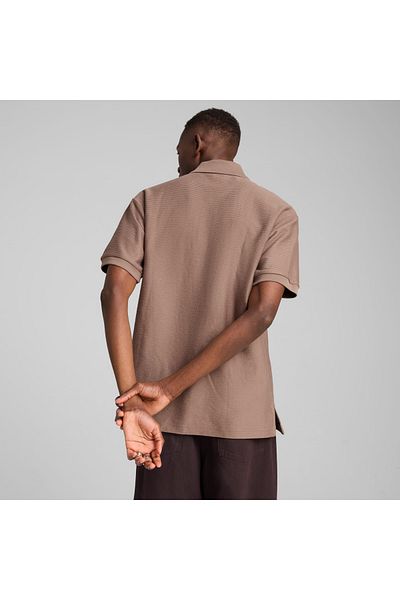 Puma Мъжка кафява поло риза Premium Essentials (629670-93)