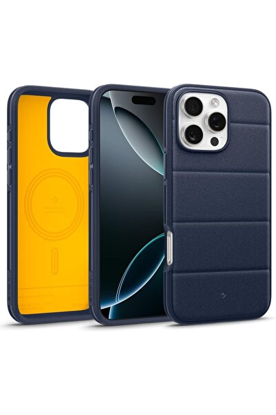 caseology غطاء Athlex Mag لجهاز iPhone 16 PRO [متوافق مع MagSafe] - أزرق داكن