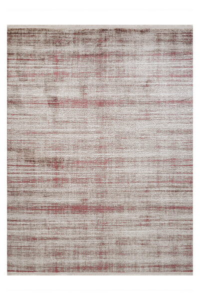 Apex Halı Truva 6632 Marsala Akrilik Yumuşak Dokulu Sık Dokuma Düz Sade Desen...