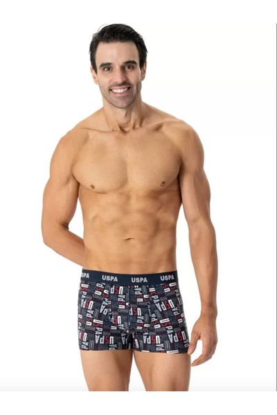 U.S. Polo Assn. Άνδρας, Αδειοδοτημένος, USPA, Σετ Boxer 3 τεμαχίων (Κουτί)