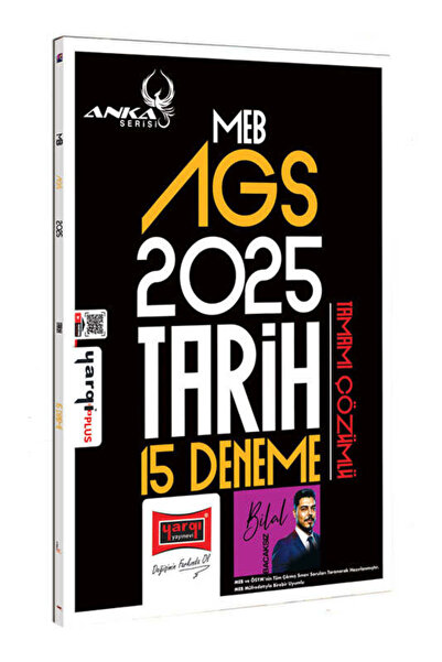 Yargı Yayınları Yargı Yayınları 2025 MEB-AGS Anka Serisi Tarih Tamamı Çözümlü...