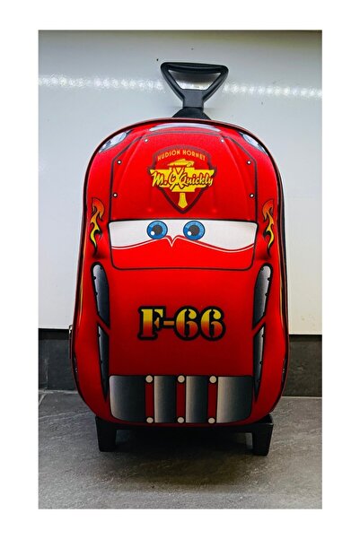 ergül çanta Kindergarten Rickshaw Children Backpack 3-6 Years 5d Shell F66 Car