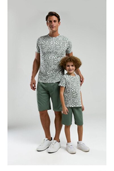 Pimody Family Concept Father Son Pijamale Set (Tatăl Fiul vândut diferit)