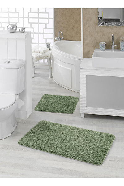 EUROBANO Kaymaz Taban 2'li Banyo Paspası 50x80 50x40