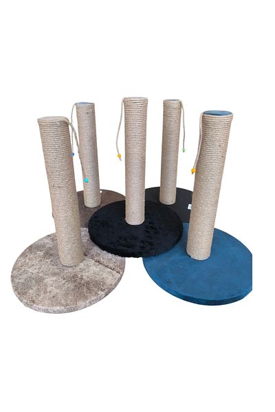 Markapet Oval Base Organic Jut Rope Wrap Cat Scratching Board 40 cm