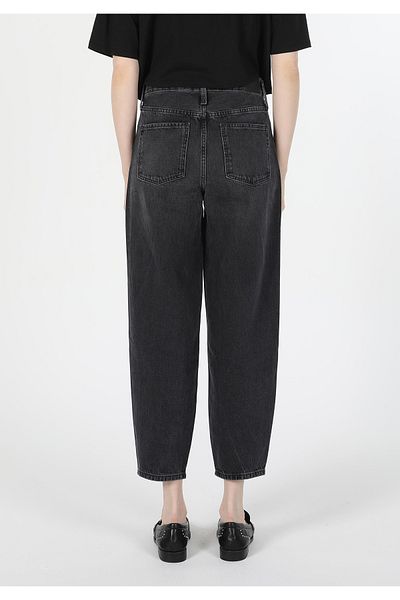 Colin's 850 Jenny Talie Înaltă Croială Obișnuită Picior Drept Femei Pantaloni Jeans Gri Cl 1060493