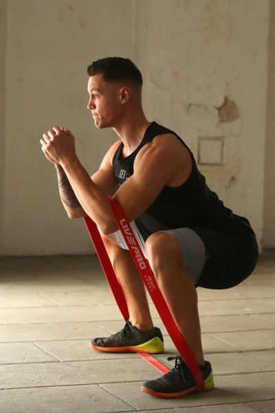 LIVEPRO LP8410-M Bandă de exercițiu cu elasticitate medie