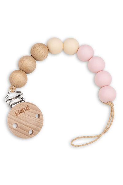 Kidful Bead Pacifier Strap - Sakura