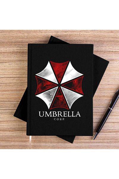 Z zepplin Caiet de pânză neagră Resident Evil Umbrella Corp