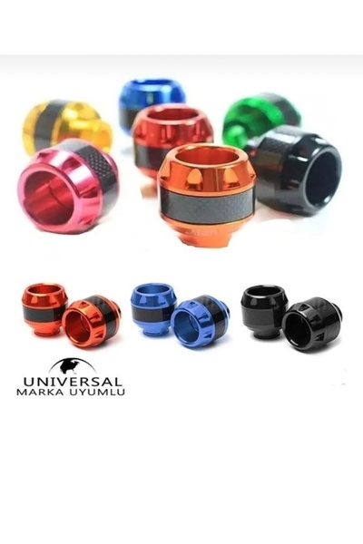 MOTO PARLA Universal Ön Teker Koruma Takozu (Silver Metalik Renk) - 1 Adet