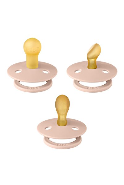 Bibs Try It Colour Üçlü Emzik Seti - Blush