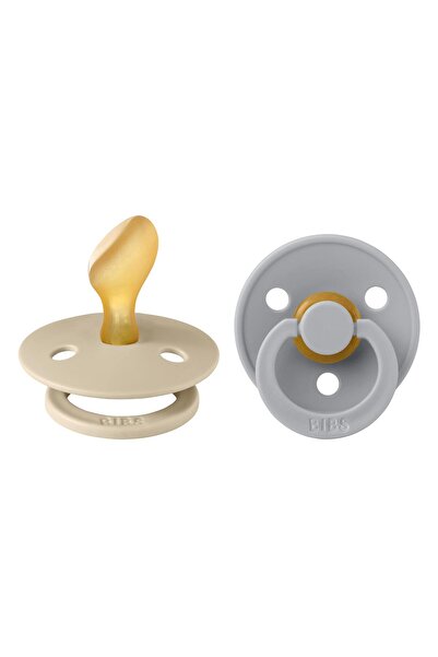 Bibs Colour İkili Anatomik Kauçuk Emzik- Vanilla/Cloud 6 Ay+