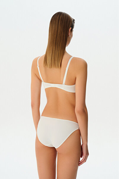 SUWEN Linda Dantelli Toparlayıcı Straplez Balenli Sütyen