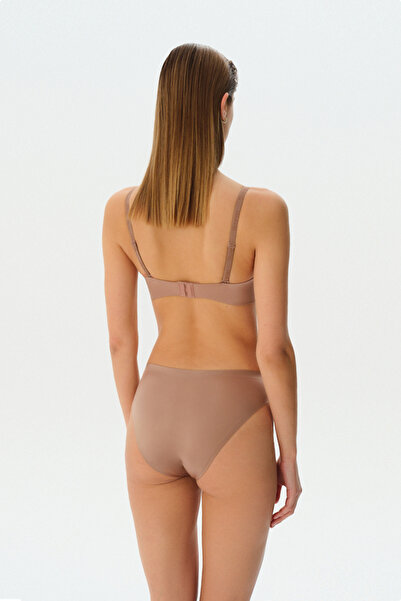 SUWEN Invisible Push Up Lazer Kesim Destekli Balenli Sütyen