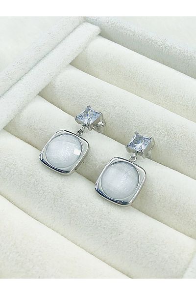 DS DİAMONDSHOP Steel Earring Dangle Model Byçkp- 202503460