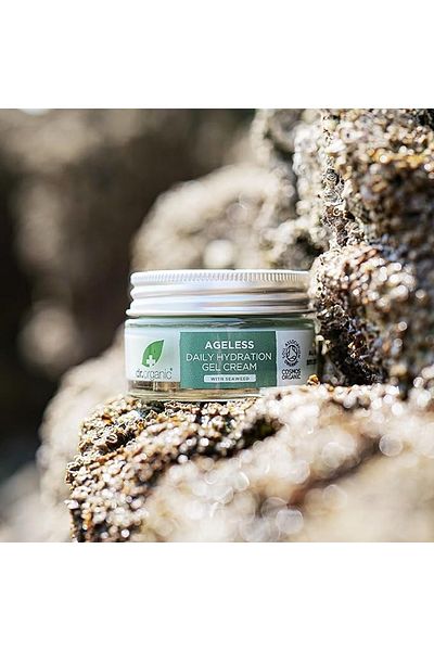 Dr. Organic كريم جل الترطيب اليومي الدائم من دكتور أورجانيك - بخلاصة الأعشاب البحرية، لجميع أنواع البشرة | ٥٠ مل