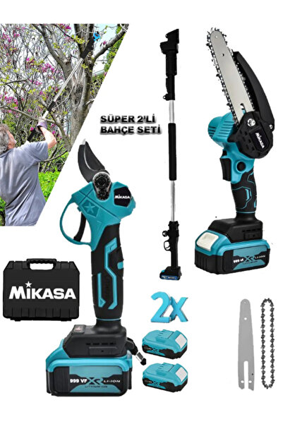 Mikasa Tools Japon 999 VF Grand Wagoneer 4x4 Çift Akülü  Set Ağaç Dal Kesme V...